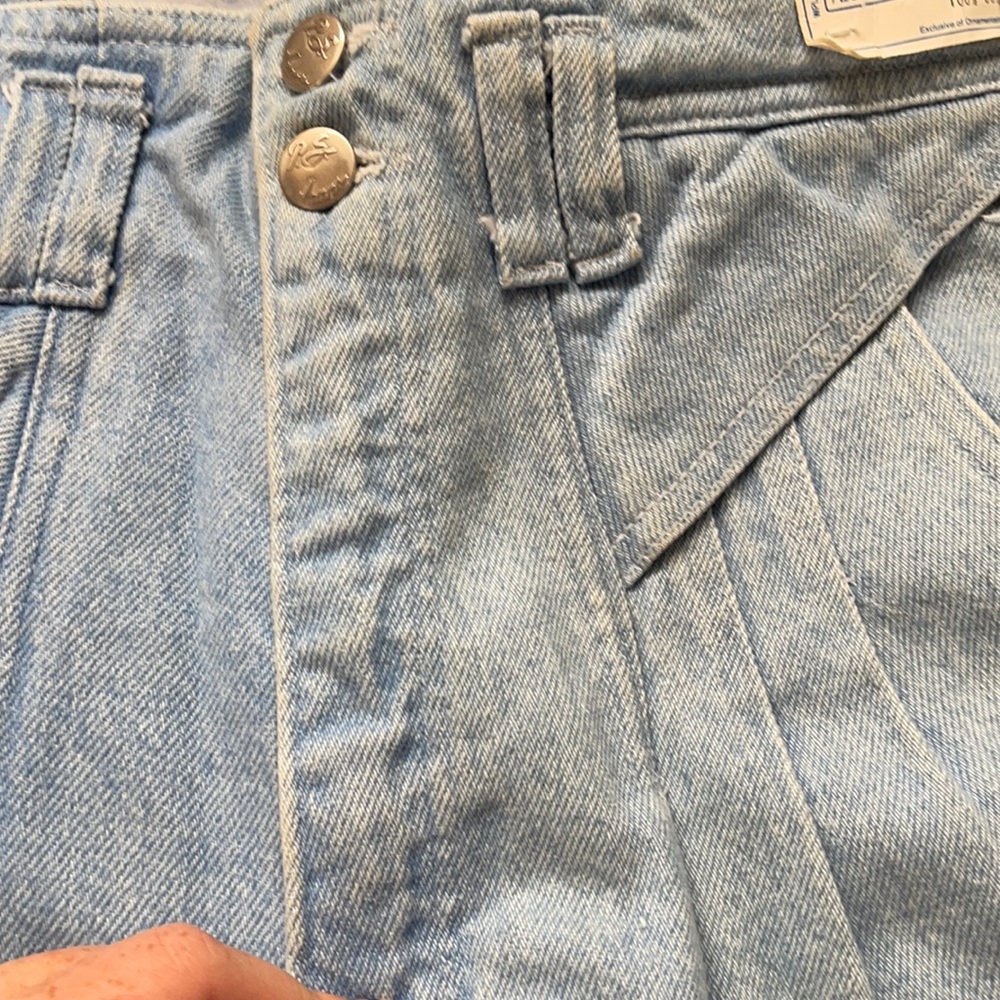 Denim light blue panhandle slim high rise pant